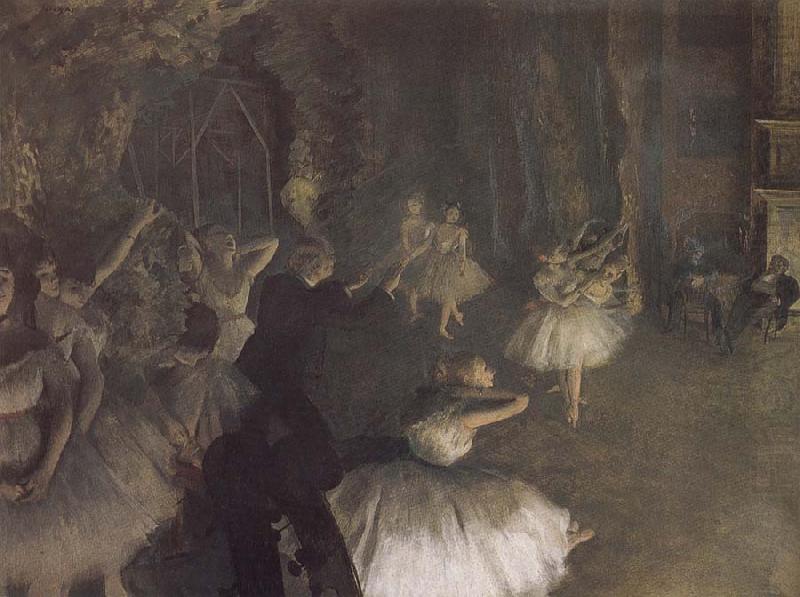 Rehearsal, Edgar Degas